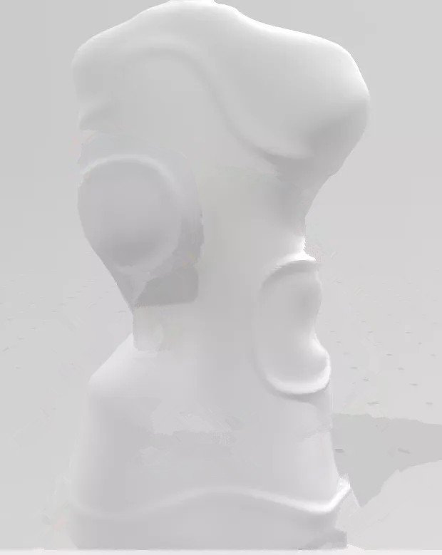 脊柱側彎3D雕刻支具電腦建模